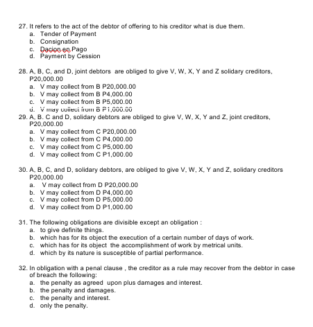 Choose the correct answer Multiple Choice: Write