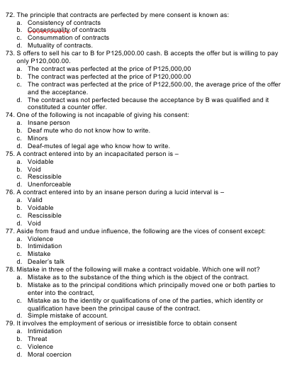 Choose the correct answer Multiple Choice: Write