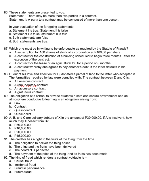 Choose the correct answer Multiple Choice: Write