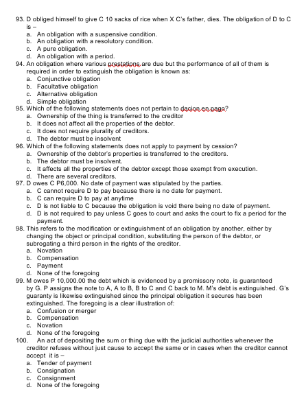 Choose the correct answer Multiple Choice: Write