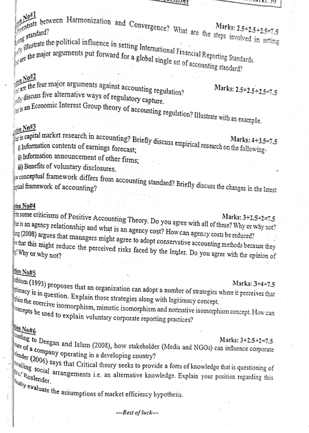 an No#1 Marks: 2.5+2.5+2.5=7.5 tiate between