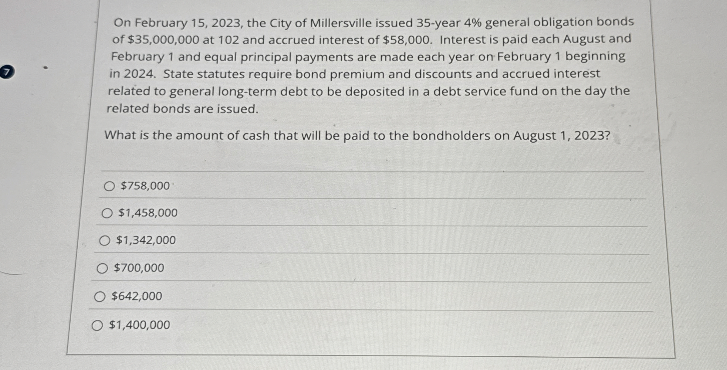 On February 1 5 , 2 0 2 3 , the City of