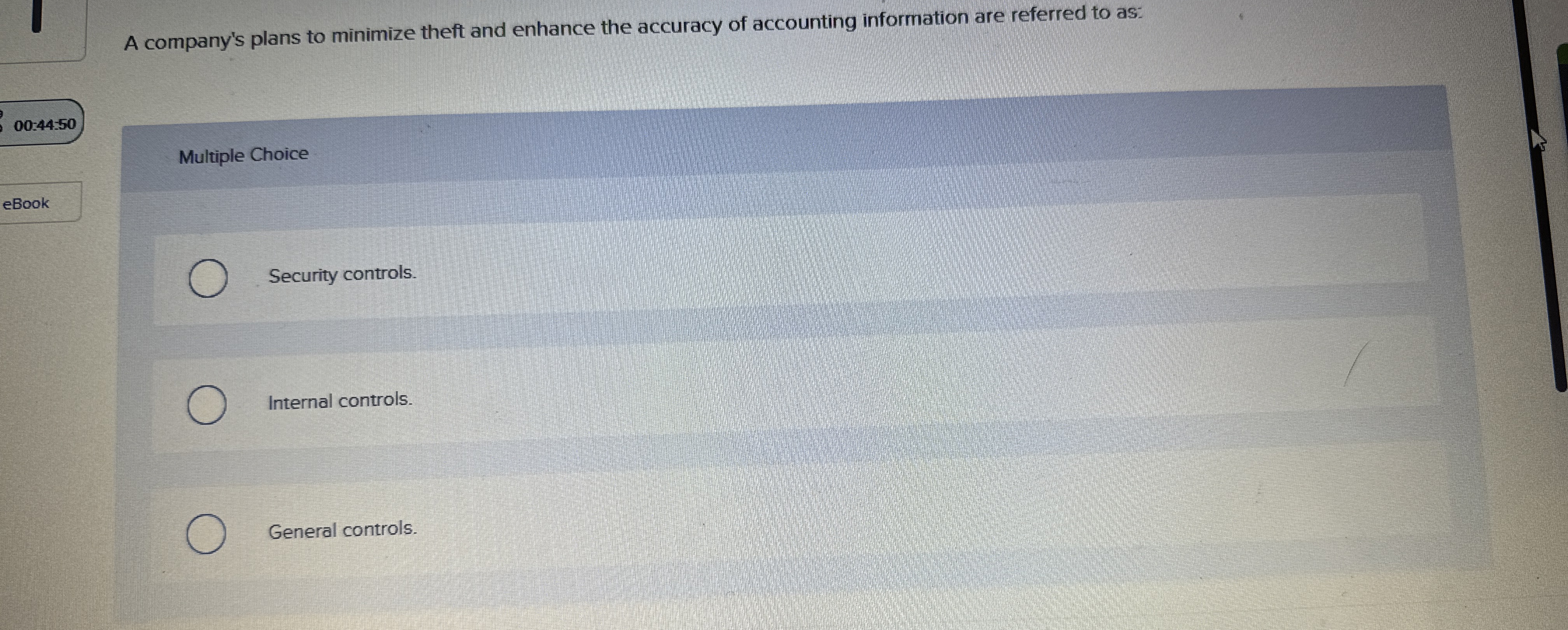 A company's plans to minimize theft and enhance