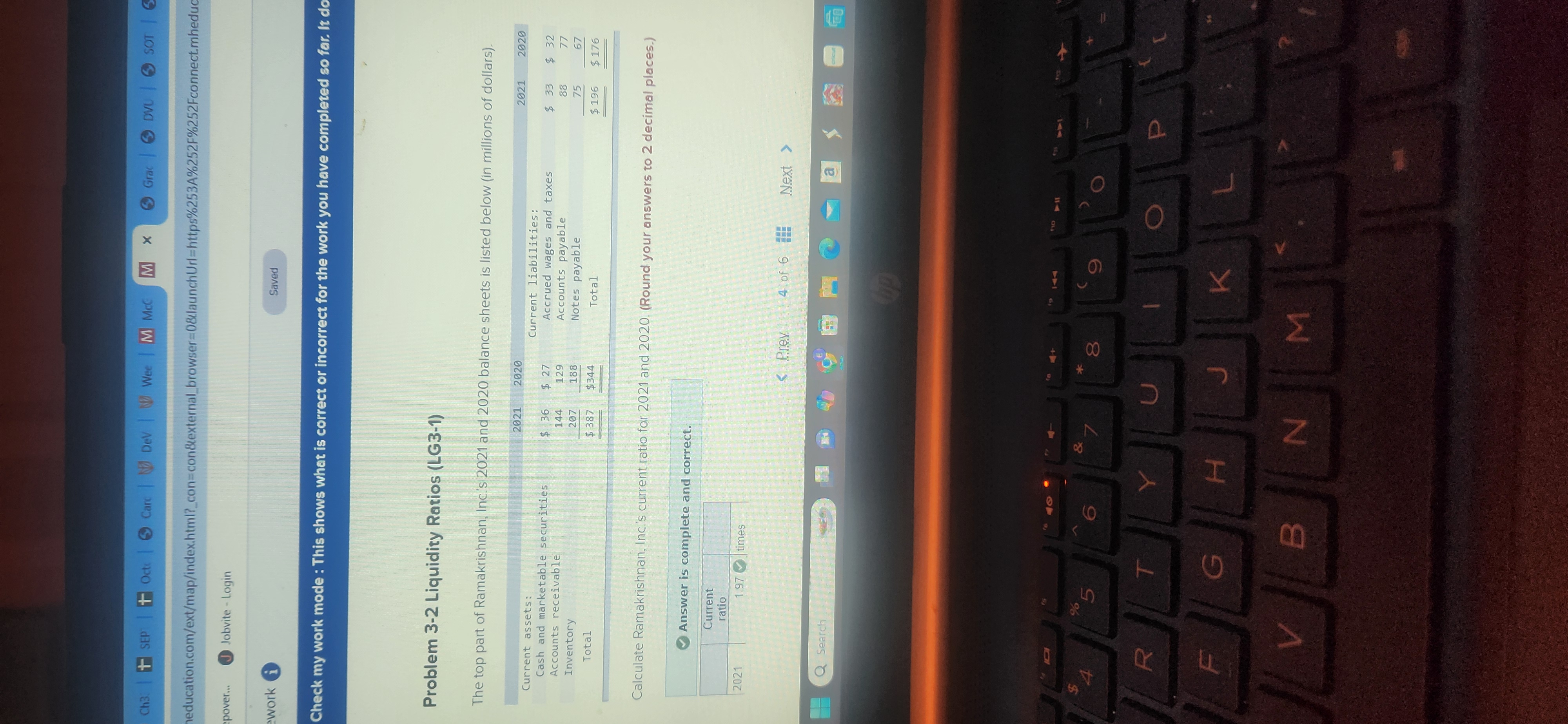 Liquidity ratios The top part of ramakrishna,