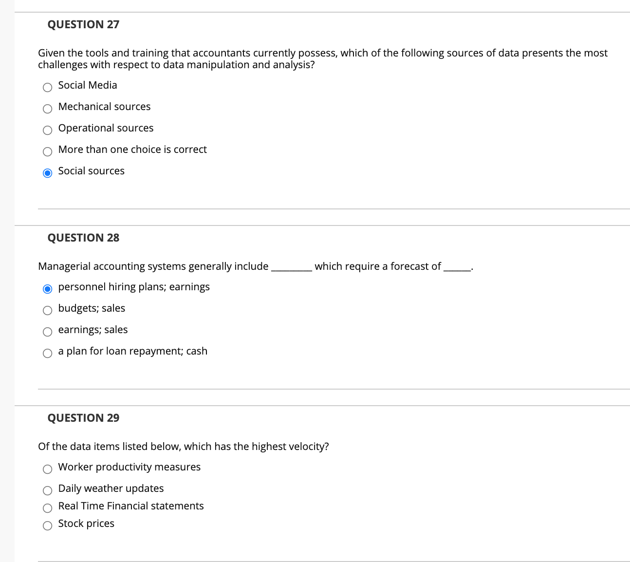ans please QUESTION 27 Given the tools and