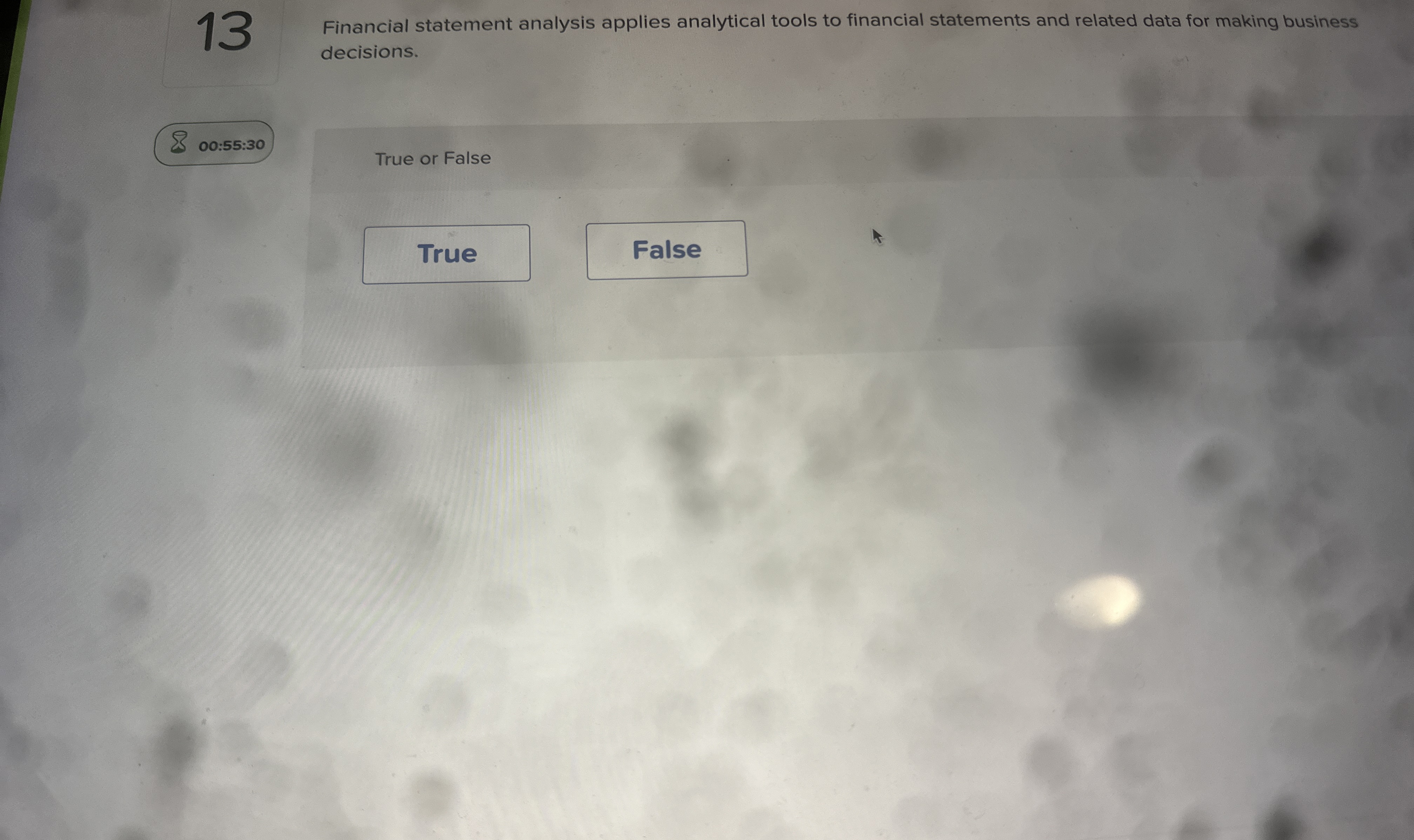 1 3 Financial statement analysis applies