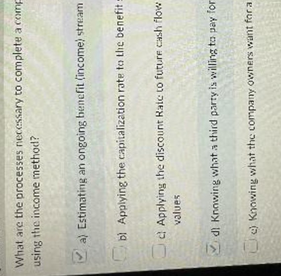 What are the processes necessary to complete a