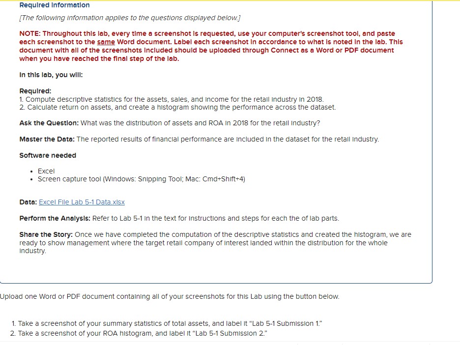 Excel File Lab 5-1 Data.xlsx Global Company Key