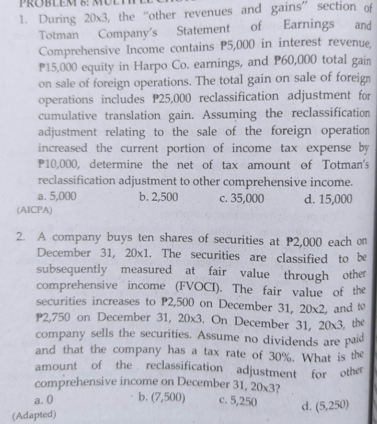 the questions are indicated in the picture