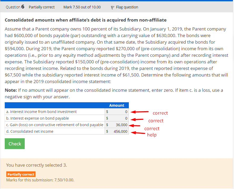 help, please. these are three different