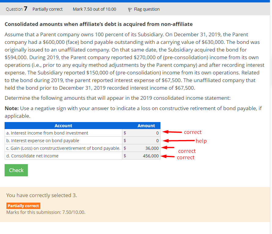 help, please. these are three different