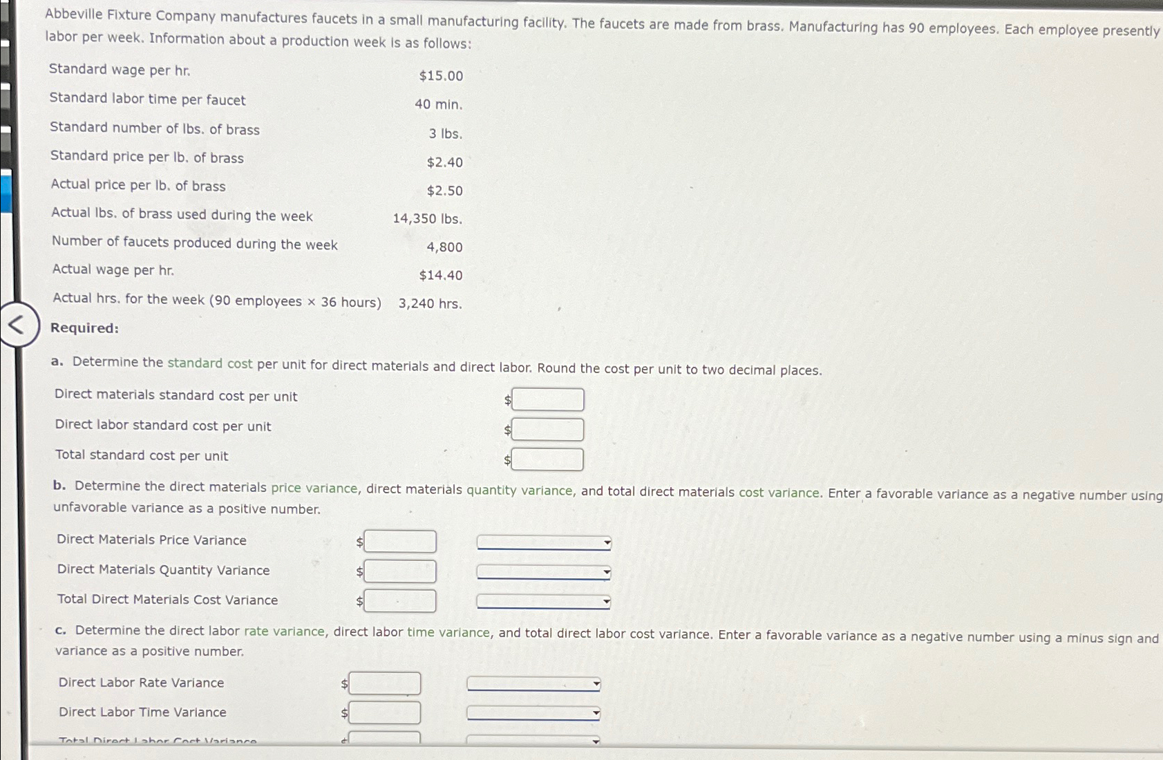 Abbeville Fixture Company manufactures faucets in