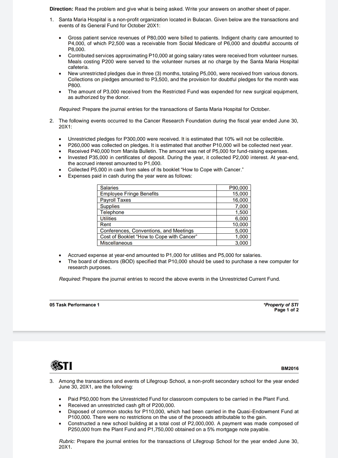 please answer Direction: Read the problem and