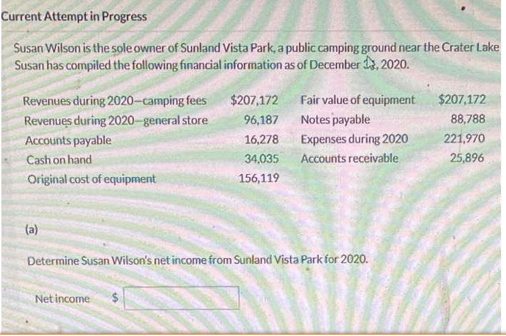 Please help Current Attempt in Progress Susan