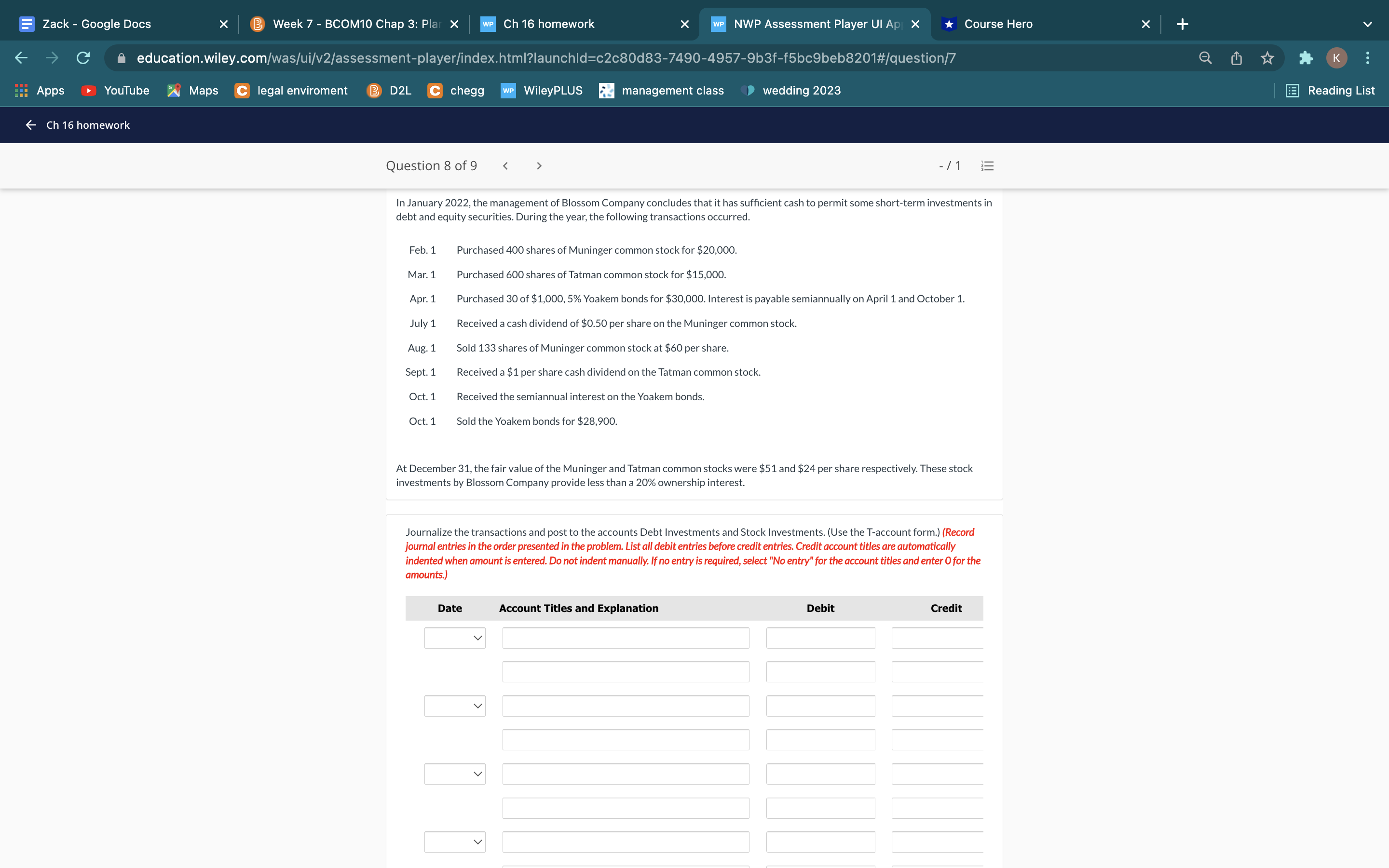 Zack - Google Docs X B Week 7 - BCOM10 Chap 3: