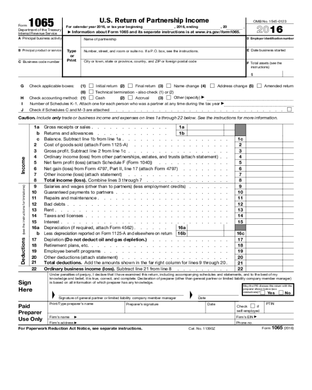 Read the return (form 1065 this should be under