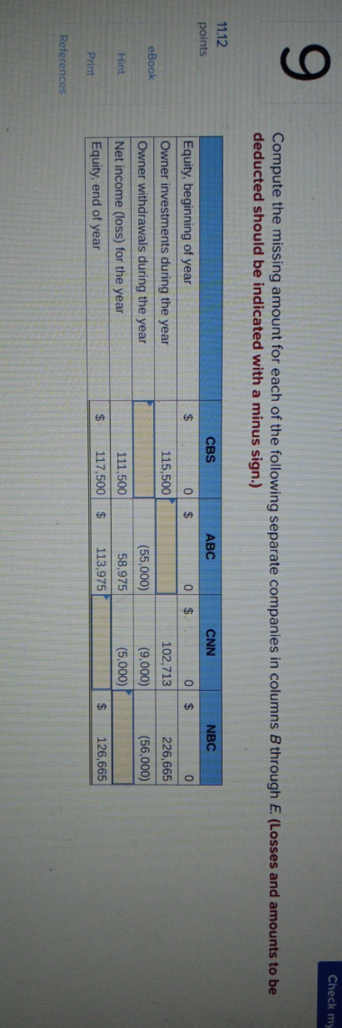 i need some help please Check my Compute the