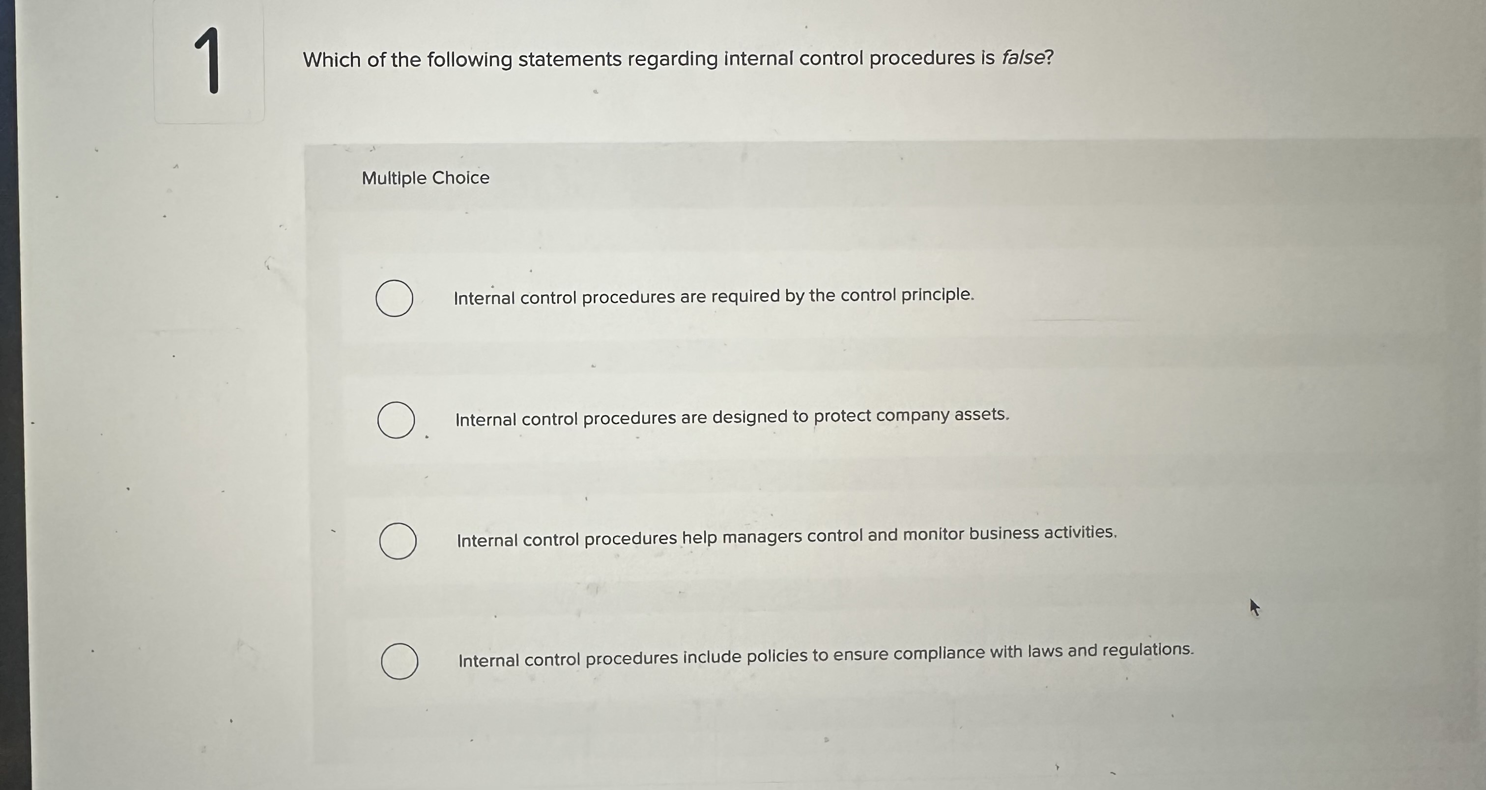 Which of the following statements regarding