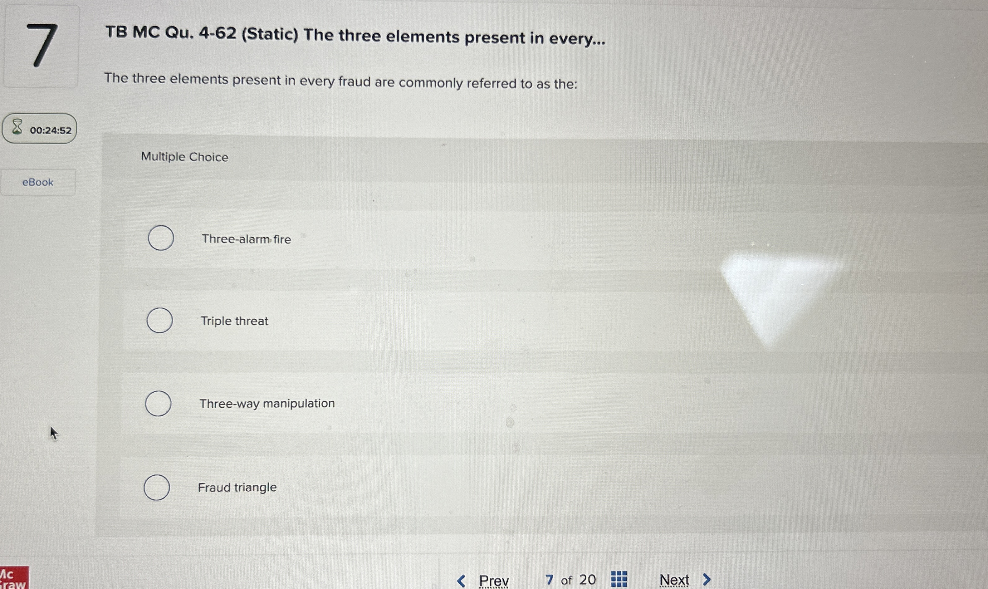 7 TB MC Qu . 4 - 6 2 ( Static ) The three
