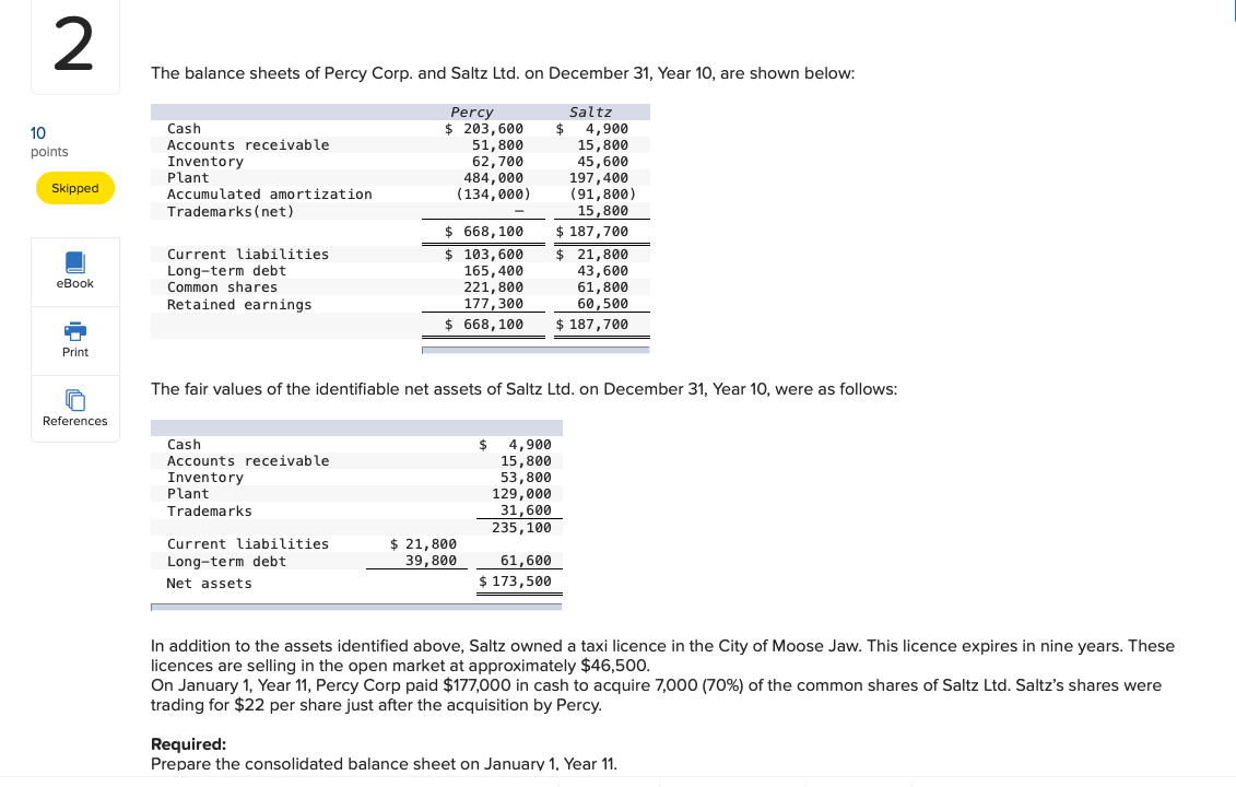 Can someone help me solve this: 2 The balance