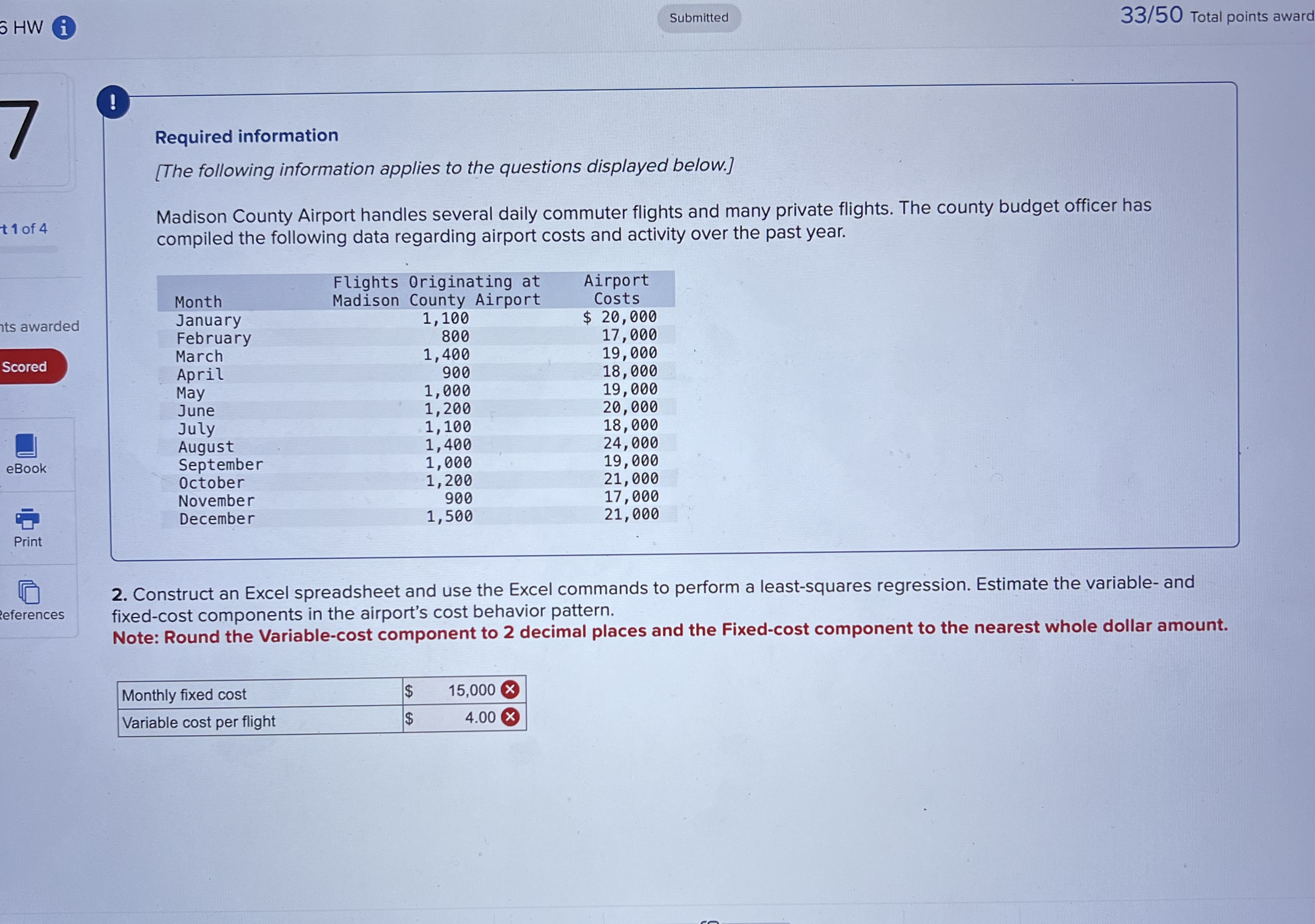 6 HW i 3 3 / 5 0 Total points award ! Required
