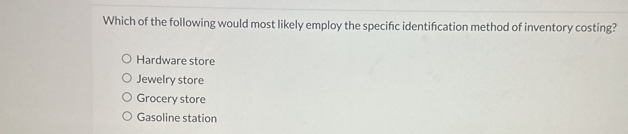 Which of the following would most likely employ