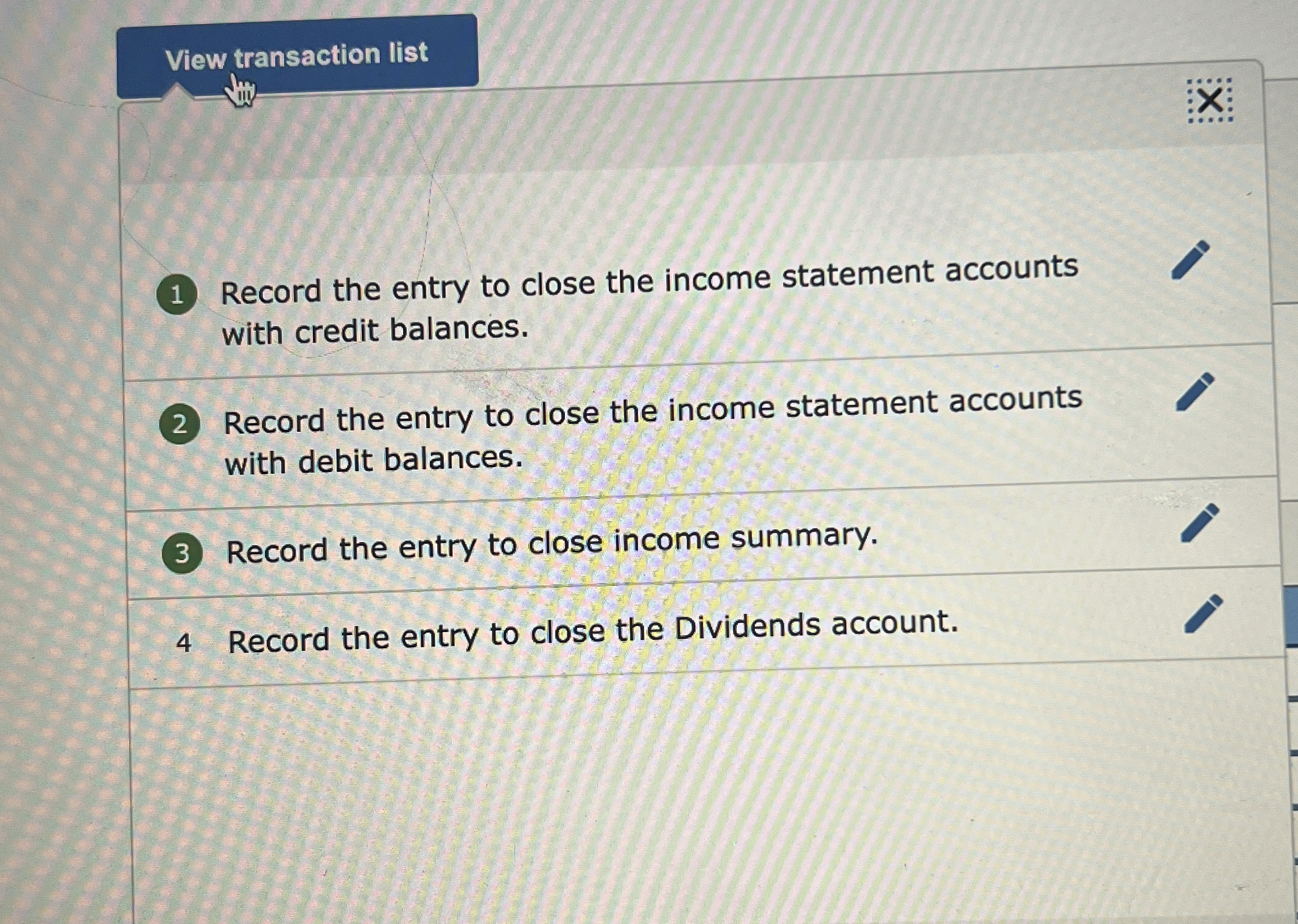 Required information [ The following information