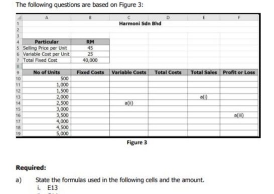 Required:a)State the formulas used in the