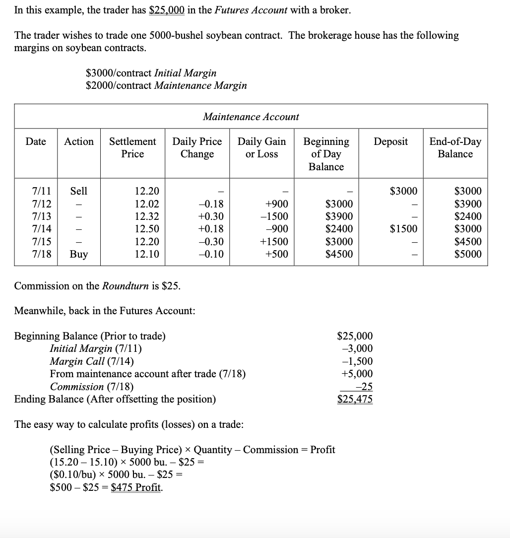 1) Work maintenance account example in Purcell