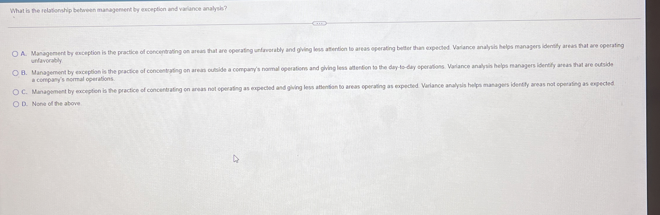 What is the relationship between management by