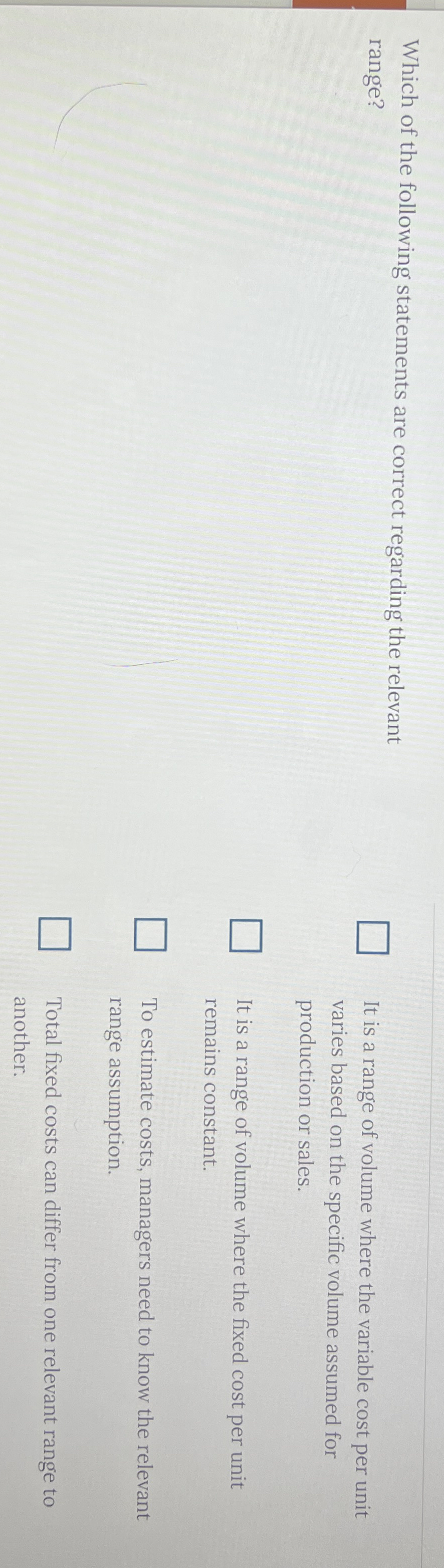 Which of the following statements are correct