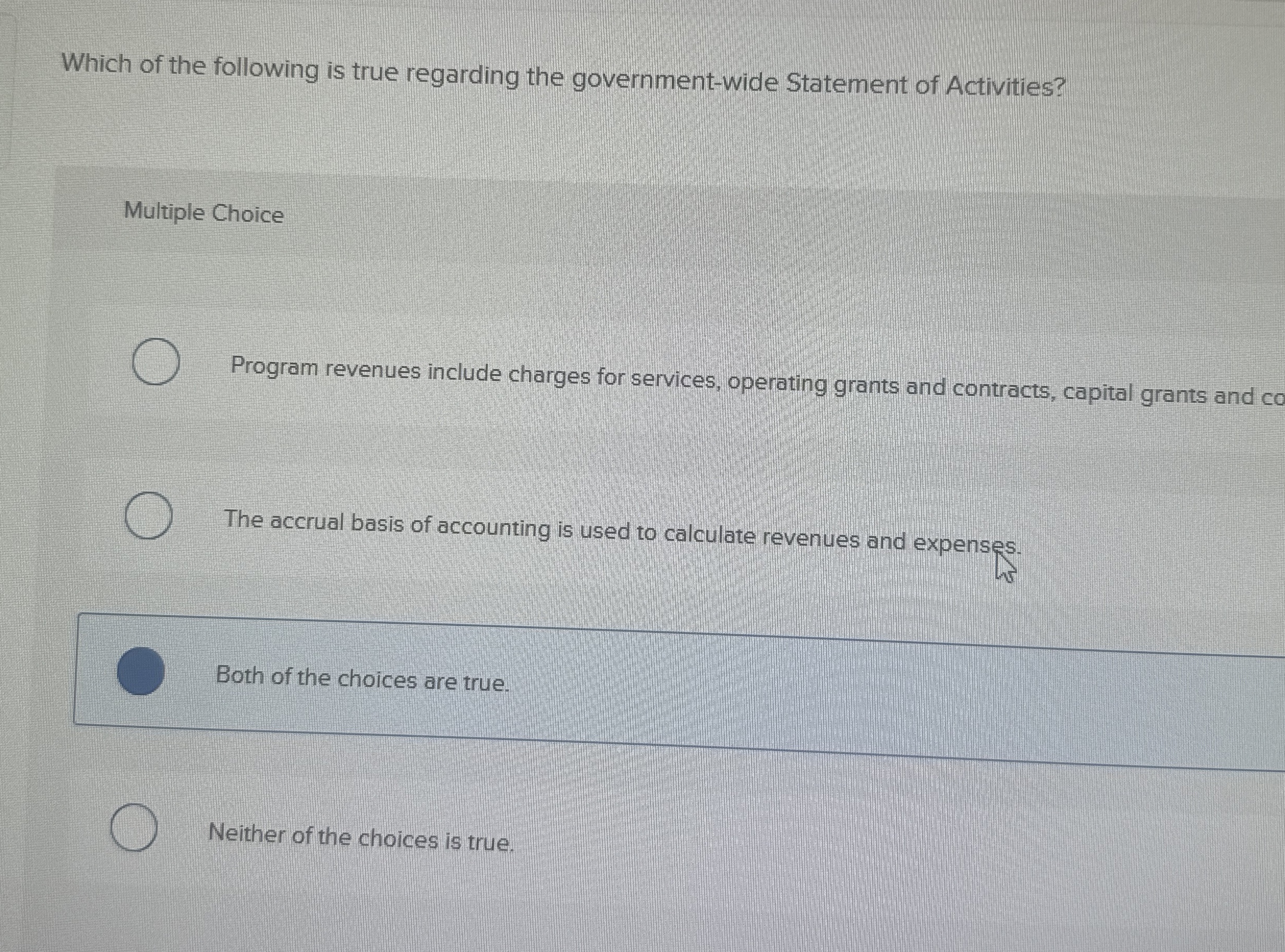 Which of the following is true regarding the