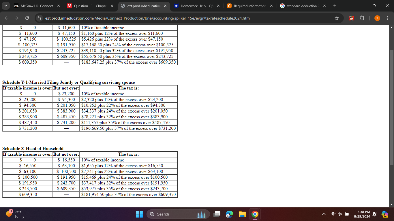 Matt and Meg Comer are married and file a joint