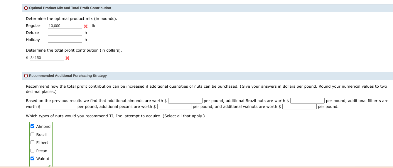 I need help with correct answers. Please show