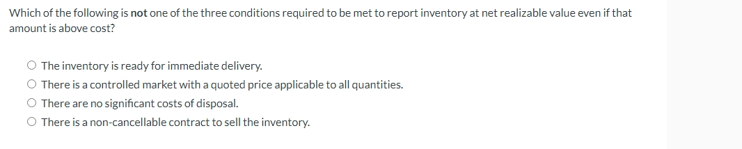Which of the following is not one of the three
