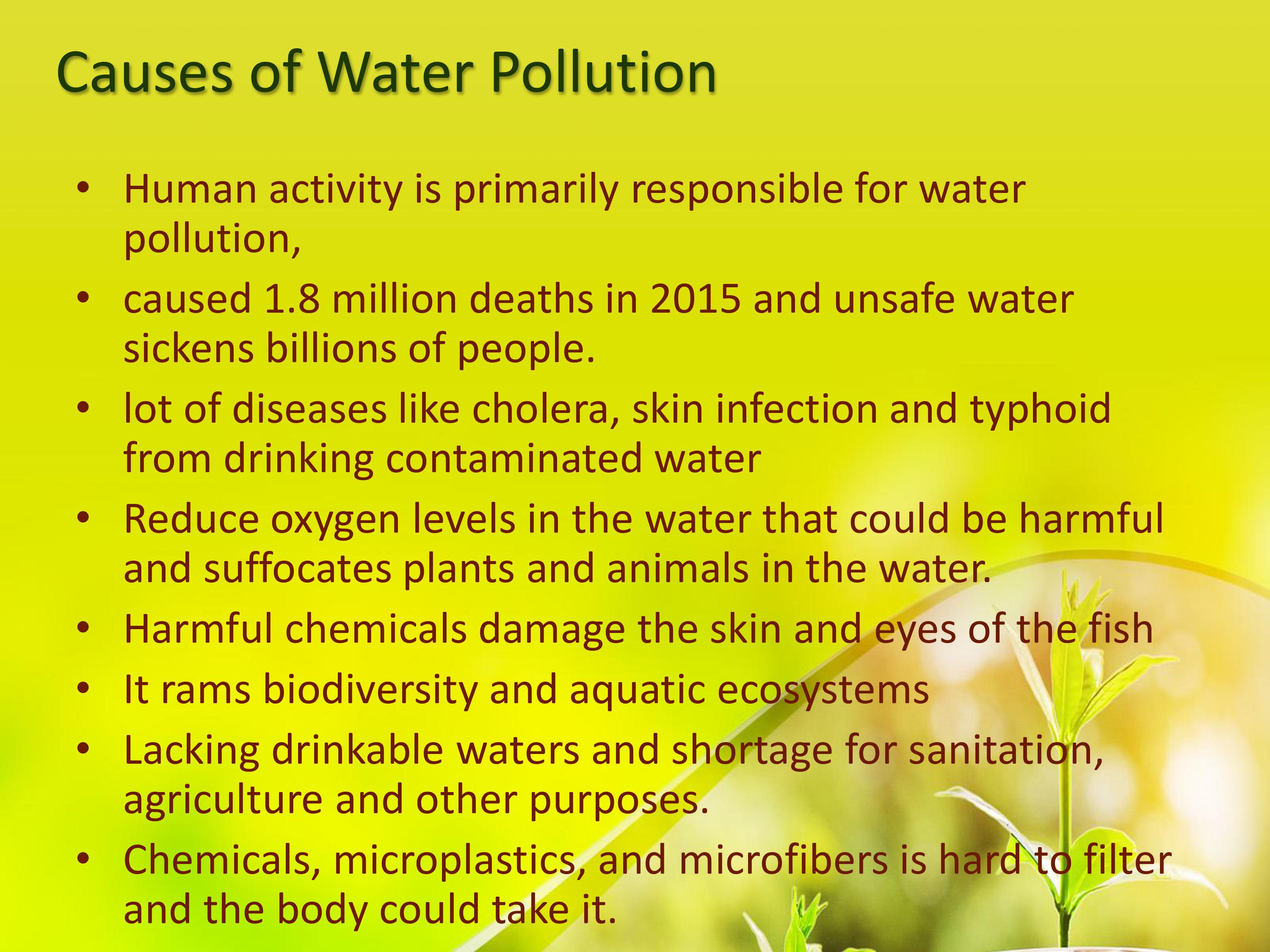 Make a reflection paper about the Environmental