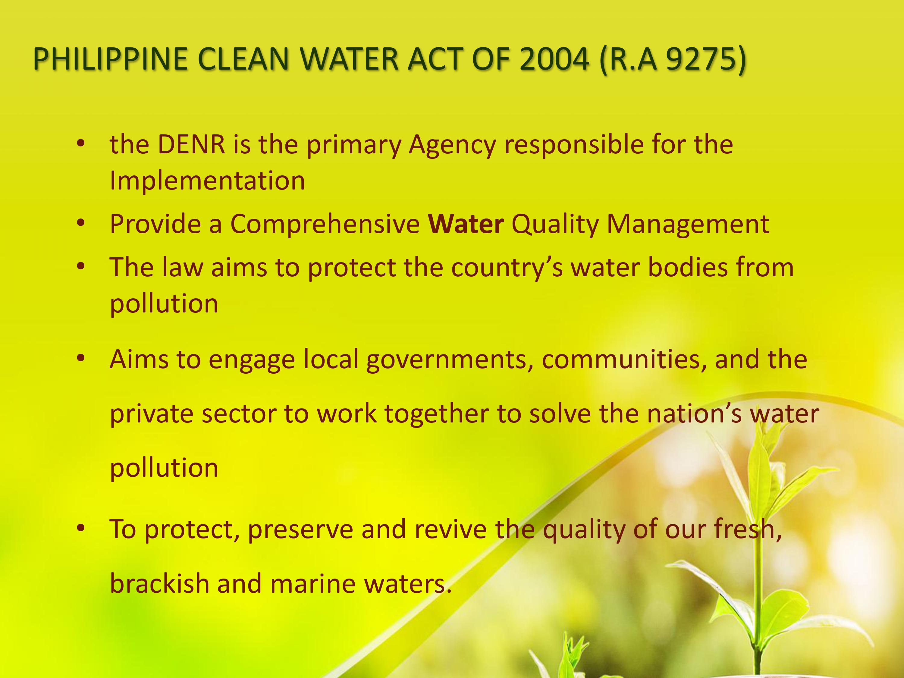 Make a reflection paper about the Environmental