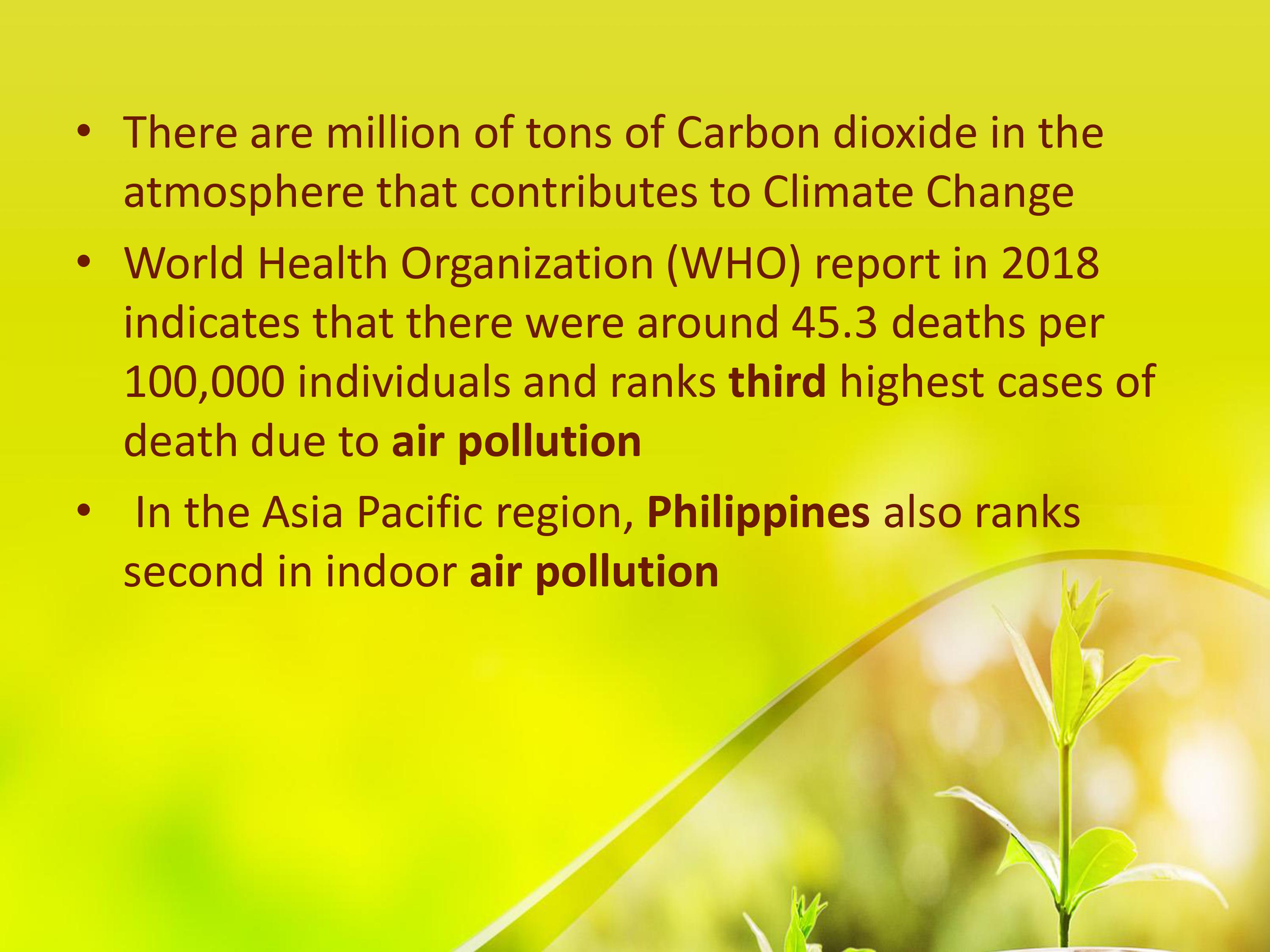 Make a reflection paper about the Environmental