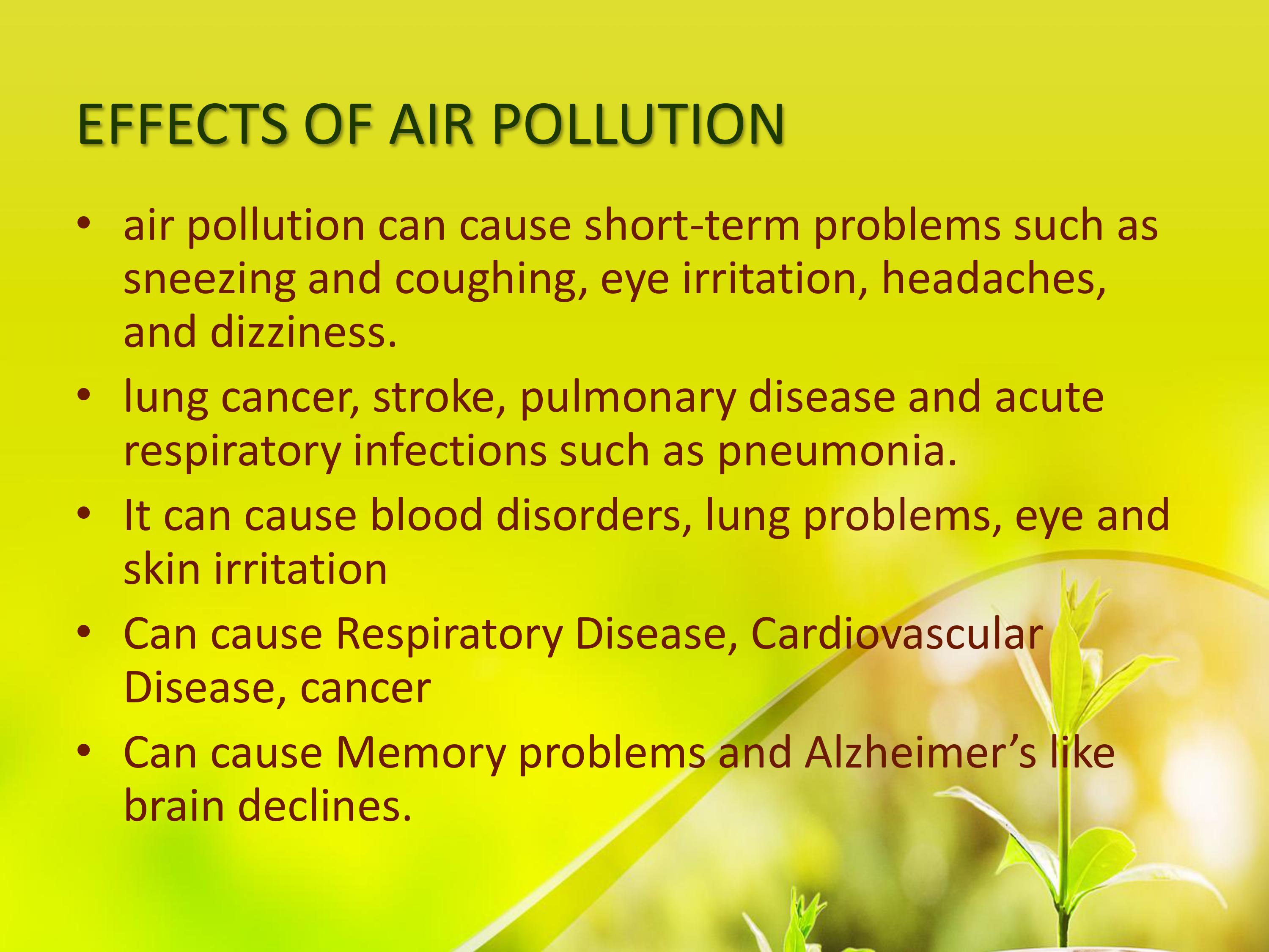 Make a reflection paper about the Environmental