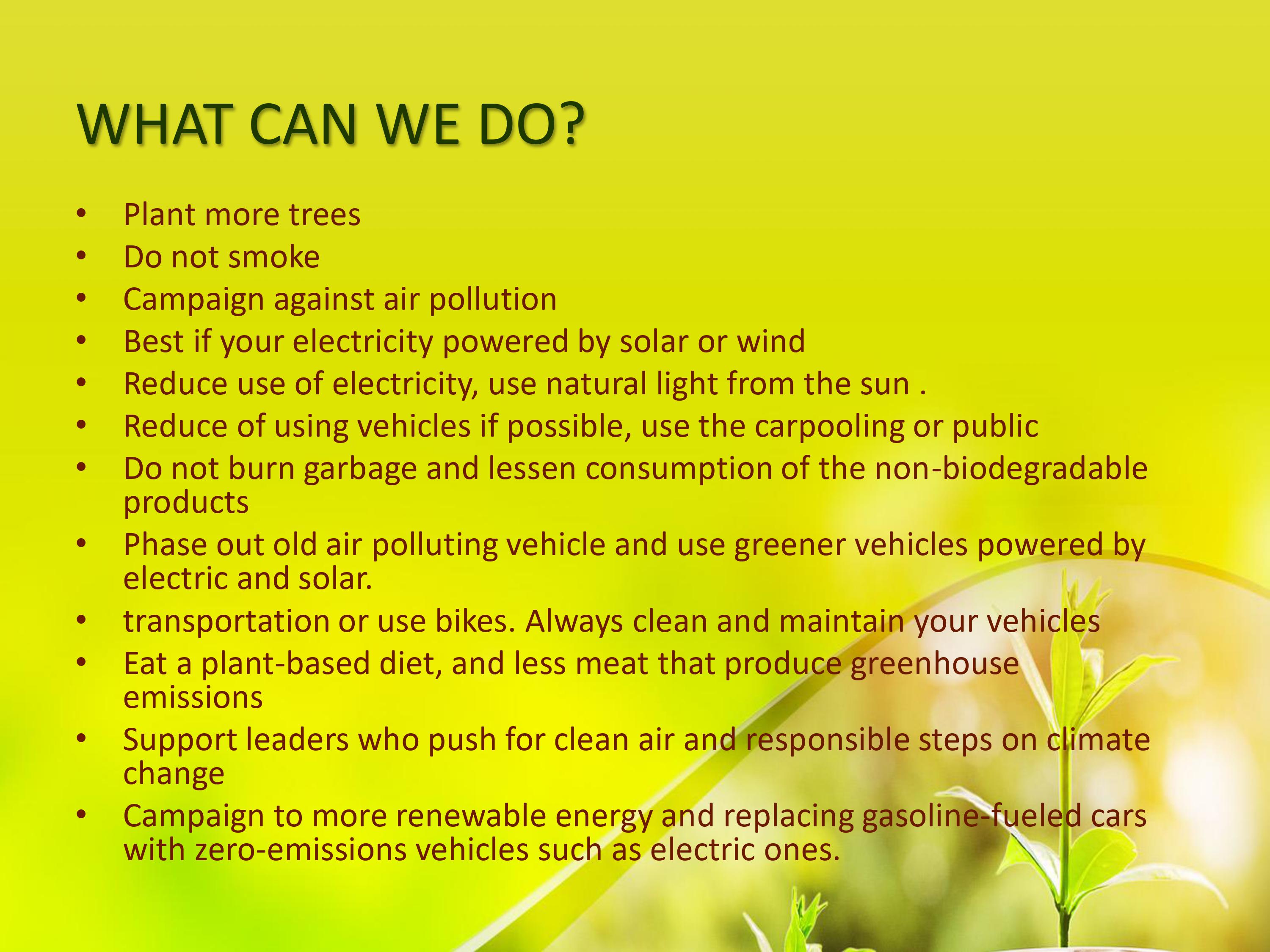 Make a reflection paper about the Environmental