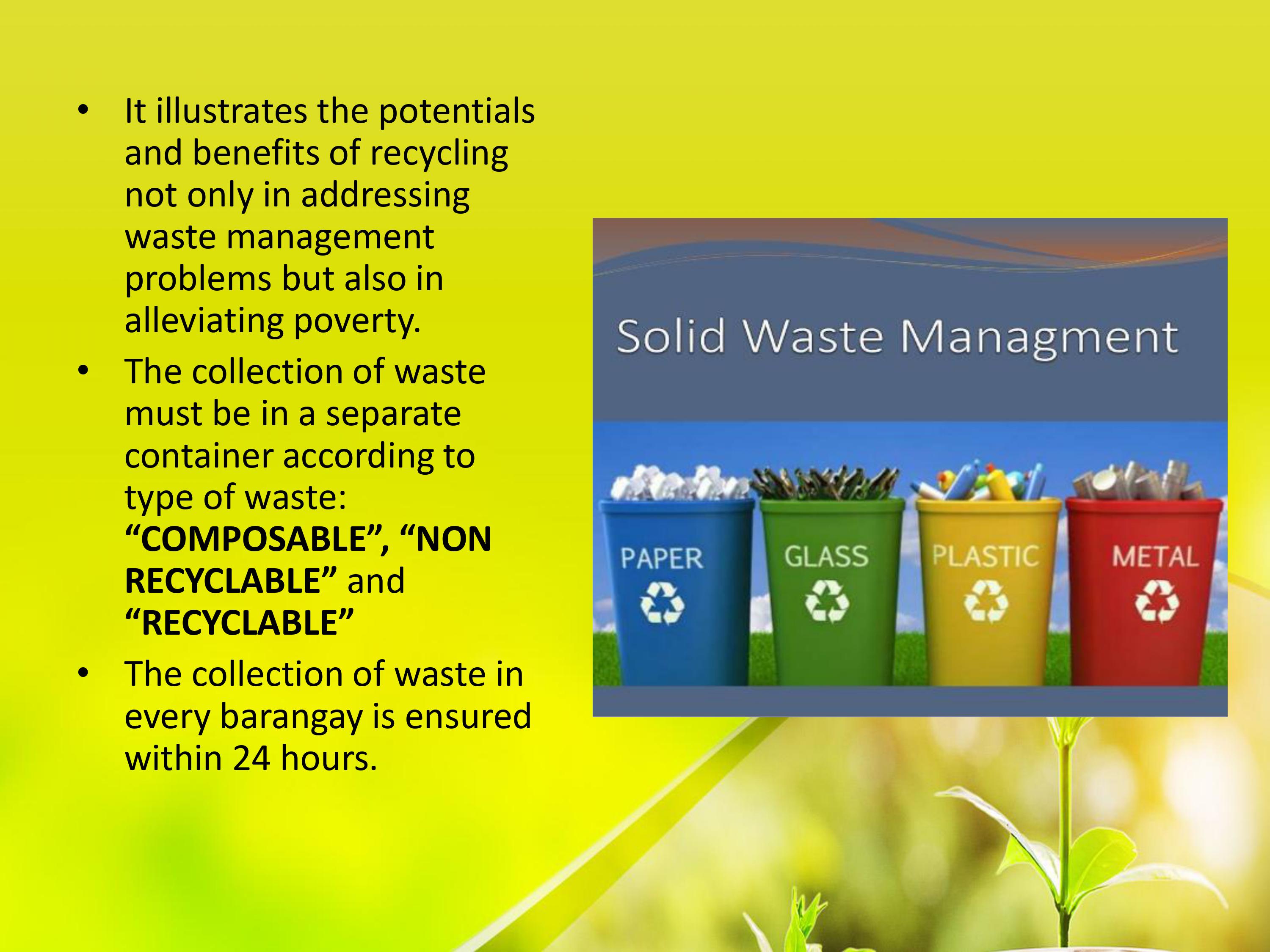 Make a reflection paper about the Environmental