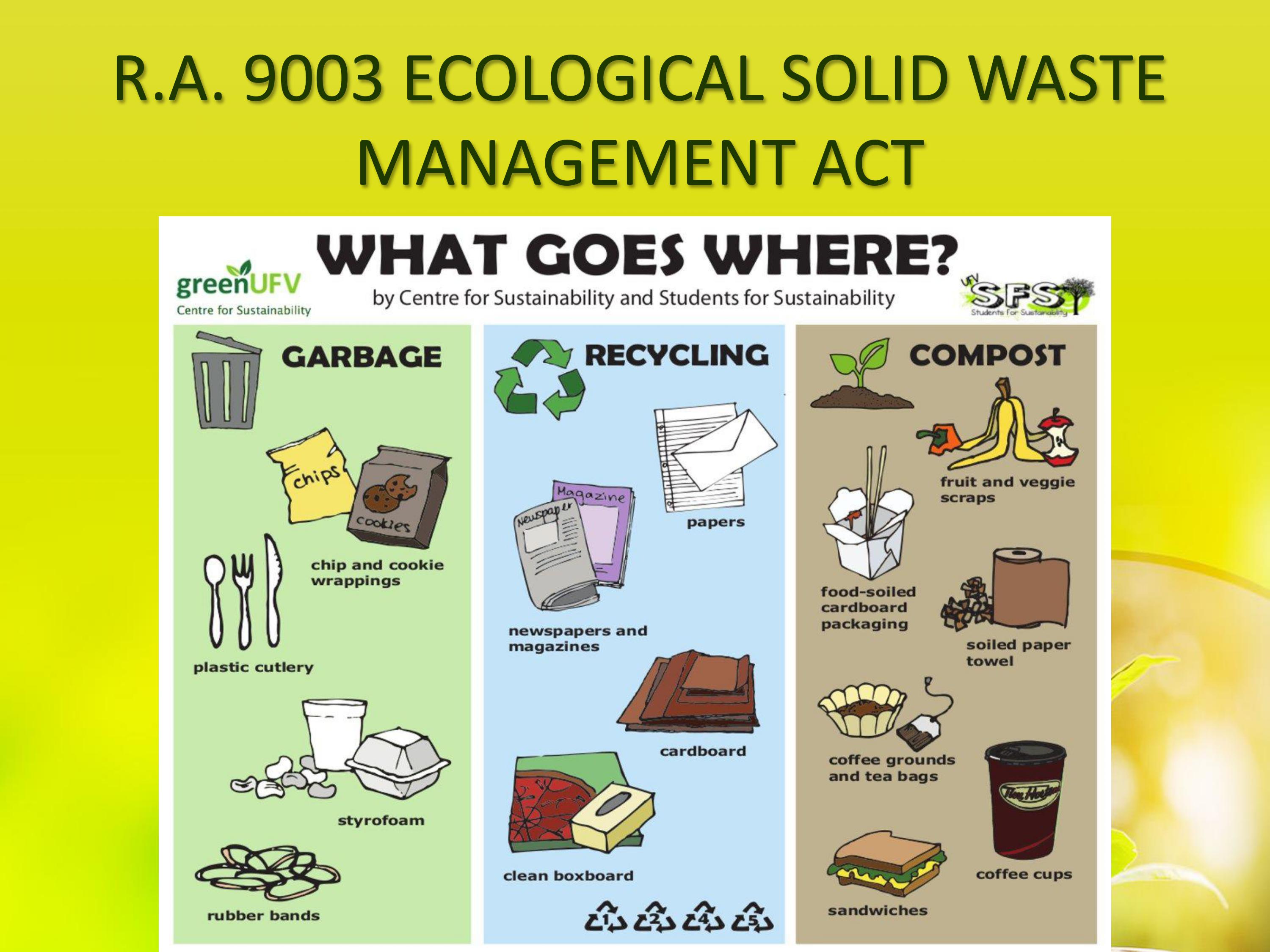 Make a reflection paper about the Environmental