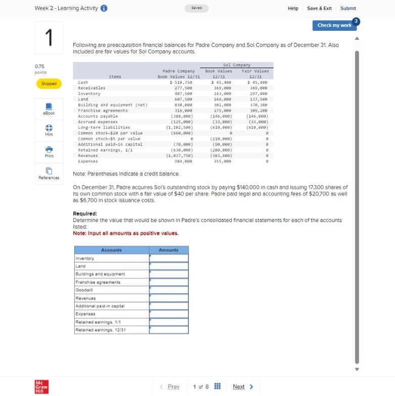 Week 2 - Learning Activity @ Saved Help Save &