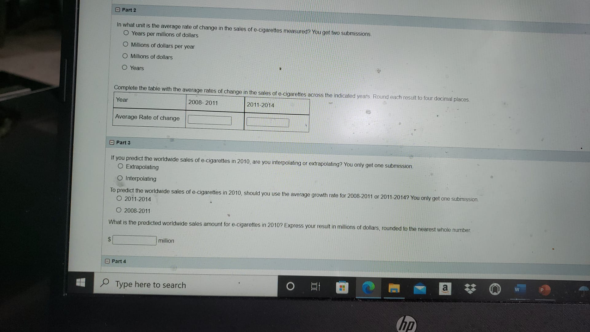 2012-2016 Average Rate of Change in Complaints 5
