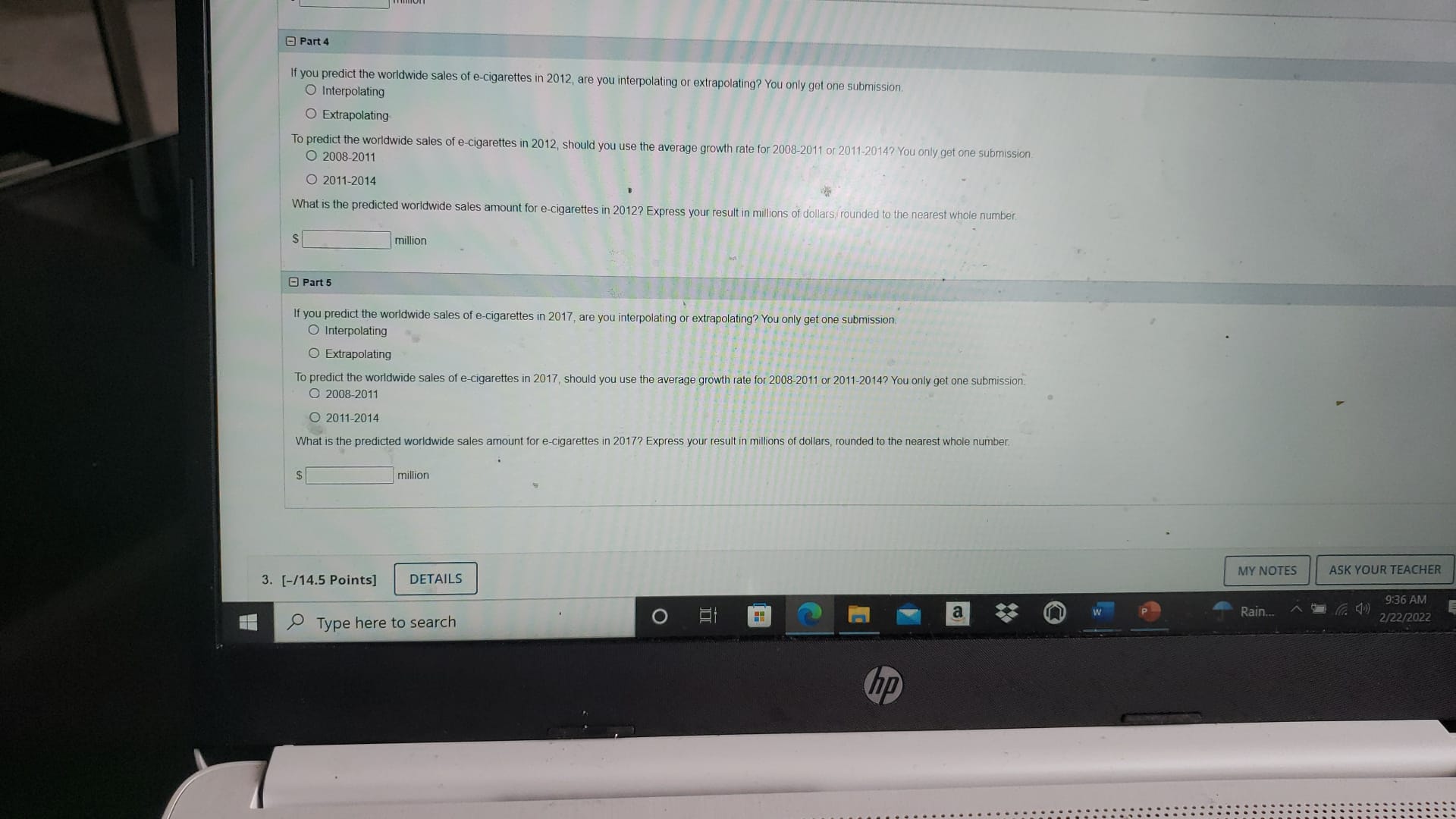 2012-2016 Average Rate of Change in Complaints 5