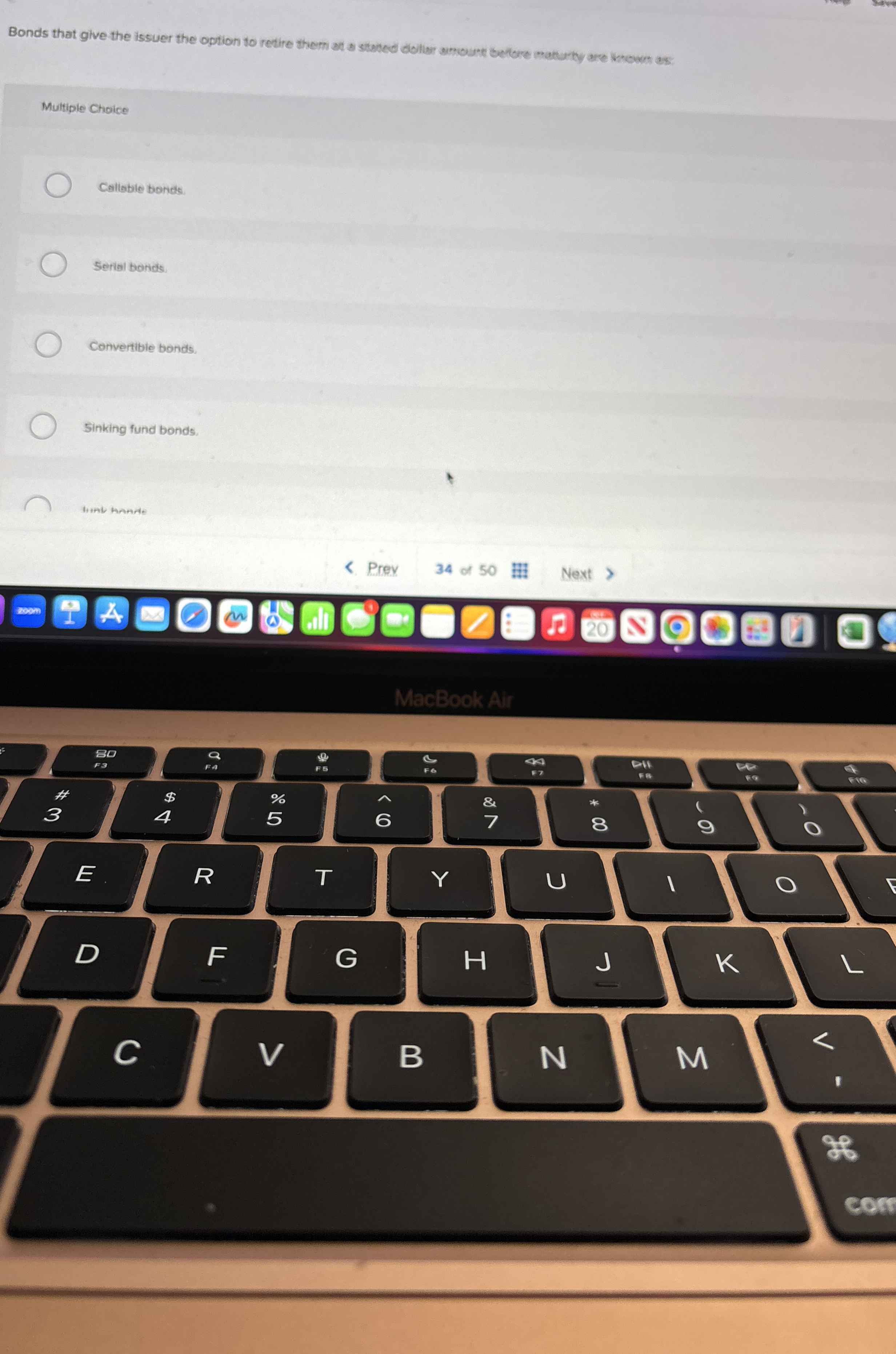 Bonds that give the issuer the option to retire