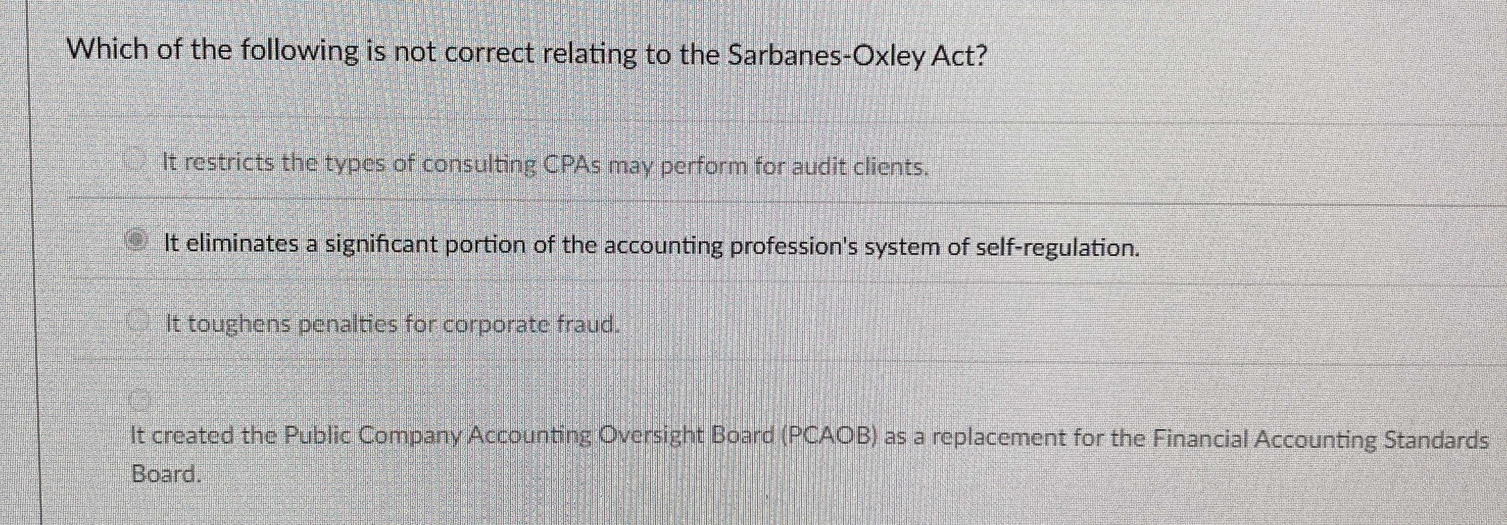 Which of the following is not correct relating to