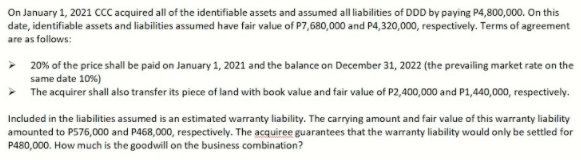 1. AAA Inc. Was merge into BBB Corp. in a