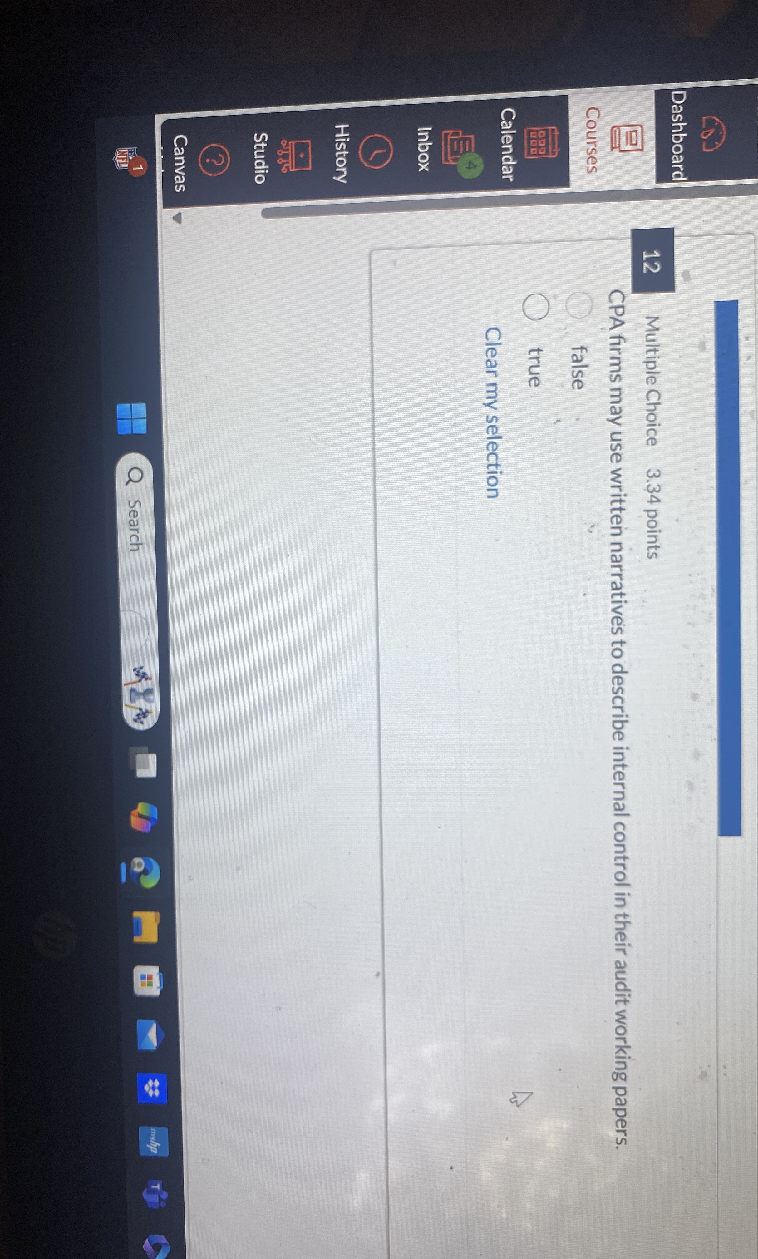 1 2 Multiple Choice 3 . 3 4 points CPA firms may