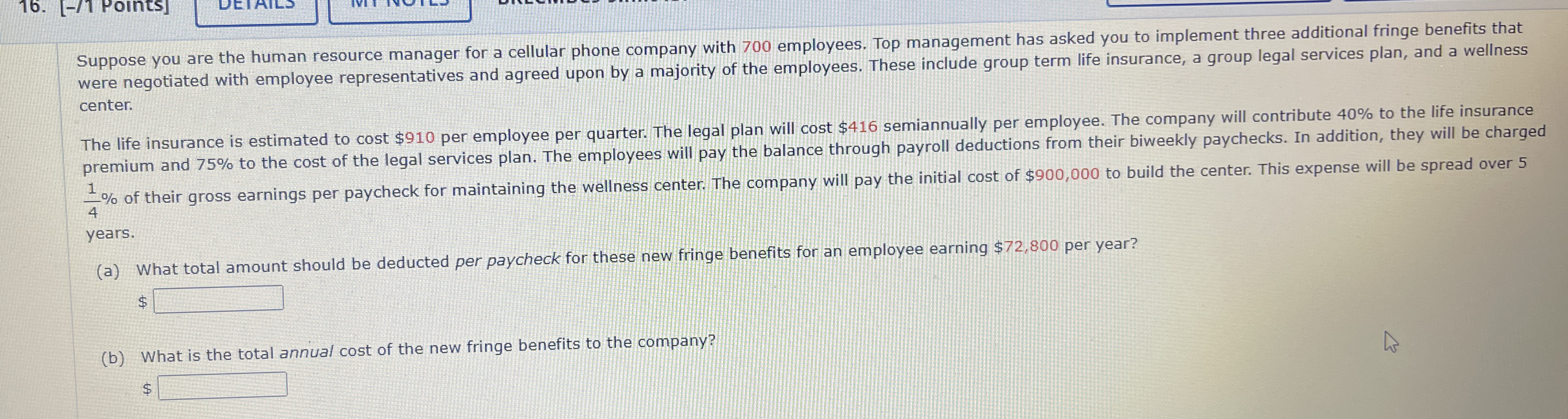 Suppose you are the human resource manager for a